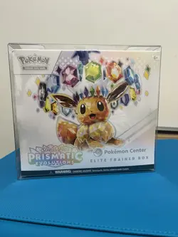 Prismatic Evolutions Pokemon Center Elite Trainer Box ETB | Brand New Sealed - Image 1
