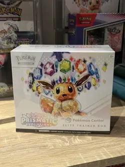 Prismatic Evolutions Pokemon Center Elite Trainer Box ETB New & Sealed #1 - Image 1