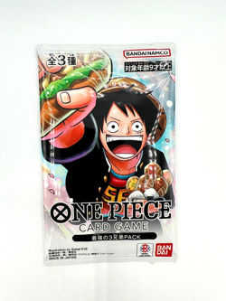 One Piece Card Game The Three Brothers Promo Pack Japanese - Saikyo Jump Promo - Image 1