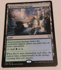 MTG English Rejuvenating Springs NM Normal Commander Legends - Image 1
