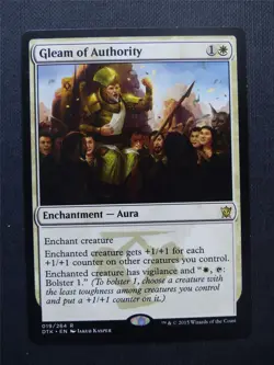 Gleam of Authority - Mtg Magic Cards #F2 - Image 1