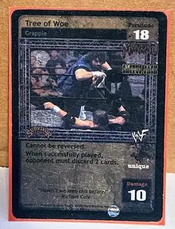 WWE RAW DEAL CCG CACTUS JACK 4 CARD LOT - Image 4