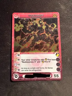 Magmon Engulfed - Rare - Chaotic Card - Alliances Unraveled - Image 1