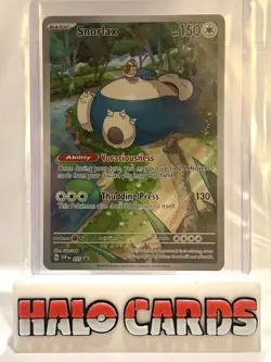 PACK FRESH Snorlax 051 Sv: Scarlet & Violet Promo Cards Holo - Image 1