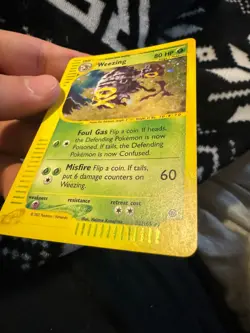 Weezing 032/165 Expedition Base Set Holo E Series Vintage LP Pokemon Card Englis - Image 4