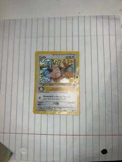 Cleffa Pokemon card holo 1995 good condition rare card - Image 1