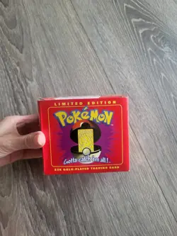 1999 Pokemon Gotta Catch'em All 23k Gold Plated "Jigglypuff" Trading Card ball - Image 2