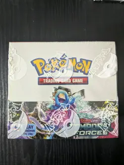 Pokemon TCG Scarlet Violet Temporal Forces Booster Box 36 Packs (Factory Sealed) - Image 1