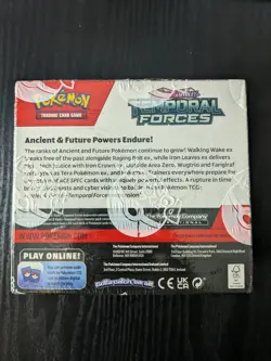 Pokemon TCG Scarlet Violet Temporal Forces Booster Box 36 Packs (Factory Sealed) - Image 2
