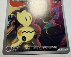 Team Rocket's Mimikyu 238/217 Ascended Heroes Illustration Rare Pokemon TCG NM - Image 3
