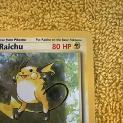Pokemon TCG Raichu Base Set 14/102 Holo Unlimited Holo Rare - LP - Image 3