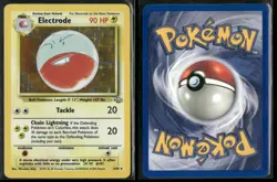 ✰ ELECTRODE 2/64 UNLIMITED HOLO RARE JUNGLE POKEMON ✰ LP - Image 1