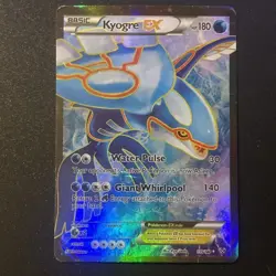 Kyogre EX 148/160 Full Art Ultra Rare Pokemon Primal Clash DMG - Image 1