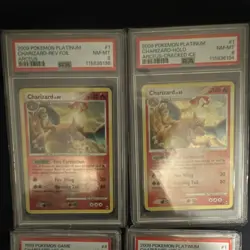 6 PSA Graded Charizard & Umbreon Lot - Image 1