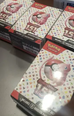 Pokemon Scarlet & Violet 151 Booster Bundle Box Lot of 5 Mew English - Image 1