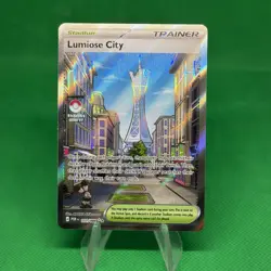 Lumiose City 111/088 Ultra Rare Perfect Order Pokemon - Pack Fresh Near Mint NM - Image 1