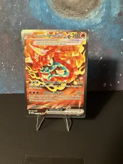 Pokemon TCG Hearthflame Mask Ogerpon EX #212/167 SIR SV: Twilight Masquerade - Image 1