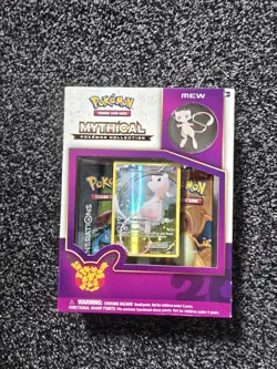 Pokemon Mew Mythical Collection Generation 20th Anniversary SEALED - Image 1