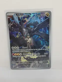 Pokemon TCG N’s Zekrom #031 Black Star Promo Full Art Ascended Heroes - LP - Image 1