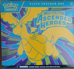 Pokemon Mega Evolution Ascended Heroes Elite Trainer Box Dragonite Zekrom - Image 1