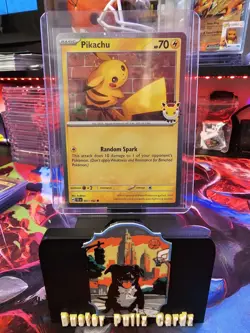 Pikachu 051 /162 Stamped 2026 Pokemon Day 30 Promo TCG - NM - Image 1