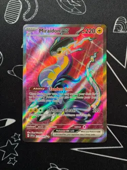Miraidon EX 227/198 Pokemon TCG Scarlet & Violet Base Set Ultra Rare English - Image 1