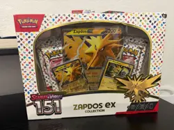 Pokemon TCG - Scarlet & Violet SV: 151 Zapdos EX Collection Box - SEALED!! MINT! - Image 1