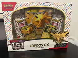 Pokemon TCG - Scarlet & Violet SV: 151 Zapdos EX Collection Box - SEALED!! MINT! - Image 2