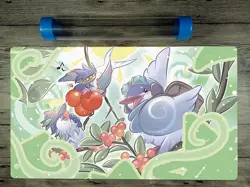 Ygomat Floowandereeze Trading Card Game OCG Playmat TCG Mat Free Best Tube / Bag - Image 1