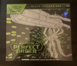 Pokemon TCG Perfect Order ETB New Factory Sealed - Image 1