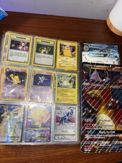 Pokemon Binder Cards Lot WOTC Vintage 1st Ed Modern NO RETURNS read description - Image 1