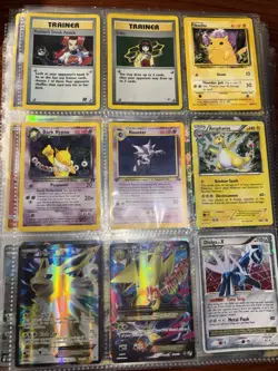 Pokemon Binder Cards Lot WOTC Vintage 1st Ed Modern NO RETURNS read description - Image 2
