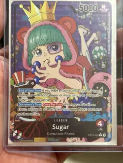 OP10-003 Sugar Leader Alt Art One Piece TCG English Card ROYAL BLOOD ONE PIECE - Image 1