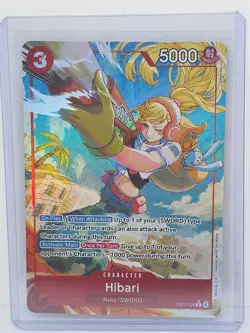 Hibari EB03-008 (SR) Alt Art One Piece TCG Heroines Edition - Image 1