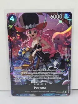 Perona EB03-045 SR Super Rare Alternate Art (ALT) Heroine's Edition One Piece - Image 2