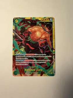 Roronoa Zoro OP06-118 ONE PIECE TCG Secret Rare NO FOIL - NM - Image 1