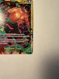 Roronoa Zoro OP06-118 ONE PIECE TCG Secret Rare NO FOIL - NM - Image 4