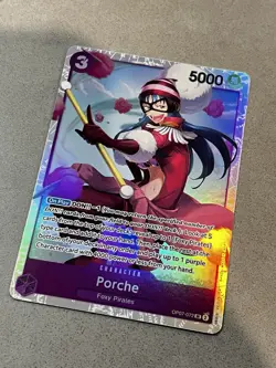 Porche - OP07-072 - SR - 500 Years in the Future - One Piece TCG -NM / Mint - Image 1