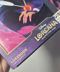 Disney Lorcana Evil Queen Card Portfolio Binder Lorebook BNIB - Image 2