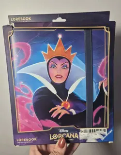 Disney Lorcana Evil Queen Card Portfolio Binder Lorebook BNIB - Image 3