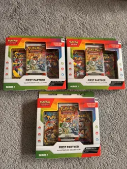 Pokemon TCG First Partner Illustration Collection Series 1 Brand New ✅ - Image 1