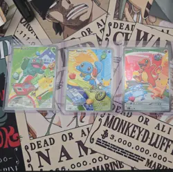 Pokemon TCG First Partner Illustration Collection Series 1 Kanto GEN 1 3x Cards - Image 1