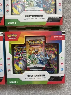 Pokemon TCG First Partner Illustration Collection Series 1 Brand New Sealed 4x - Image 5