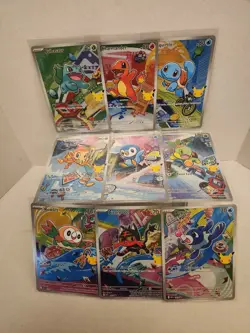 Pokemon TCG First Partner Illustration Collection Series 1 Complete Set - Image 2
