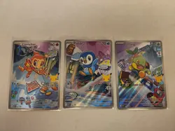 Pokemon TCG First Partner Illustration Collection Series 1 Complete Set - Image 4