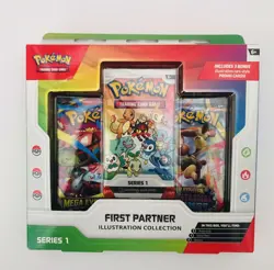 Pokemon TCG: First Partner Illustration Collection Box - Series 1 - Sealed - Image 2