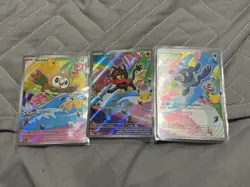 Pokemon 2026 First Partner Illustration Collection Series 1 Promos GEN 7 STARTER - Image 1