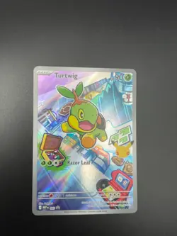 Pokemon First Partner Illustration Collection Series 1 Turtwig Chimchar Piplup - Image 3