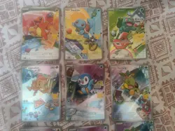 Pokemon 2026 First Partner Illustration Collection Series 1 Promos Complete Set - Image 2
