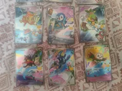 Pokemon 2026 First Partner Illustration Collection Series 1 Promos Complete Set - Image 3